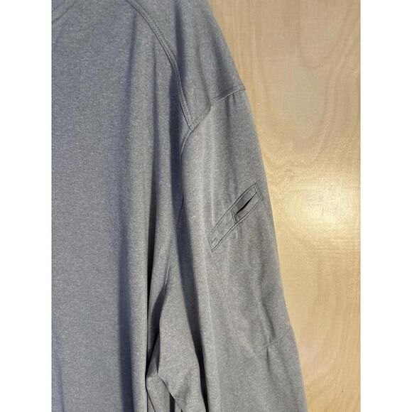 5.11 Tactical Mens Large 1/4 Zip Pullover Top Base Layer Grey Catalyst Shirt 2XL - Picture 4 of 7